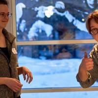 International Anchor Allies Winter 2026 First Mixer - thumps up by a resource to the program